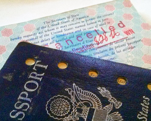 how to dispose of an old passport