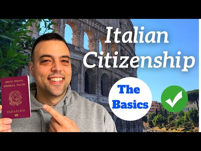 how to get an italian passport by descent