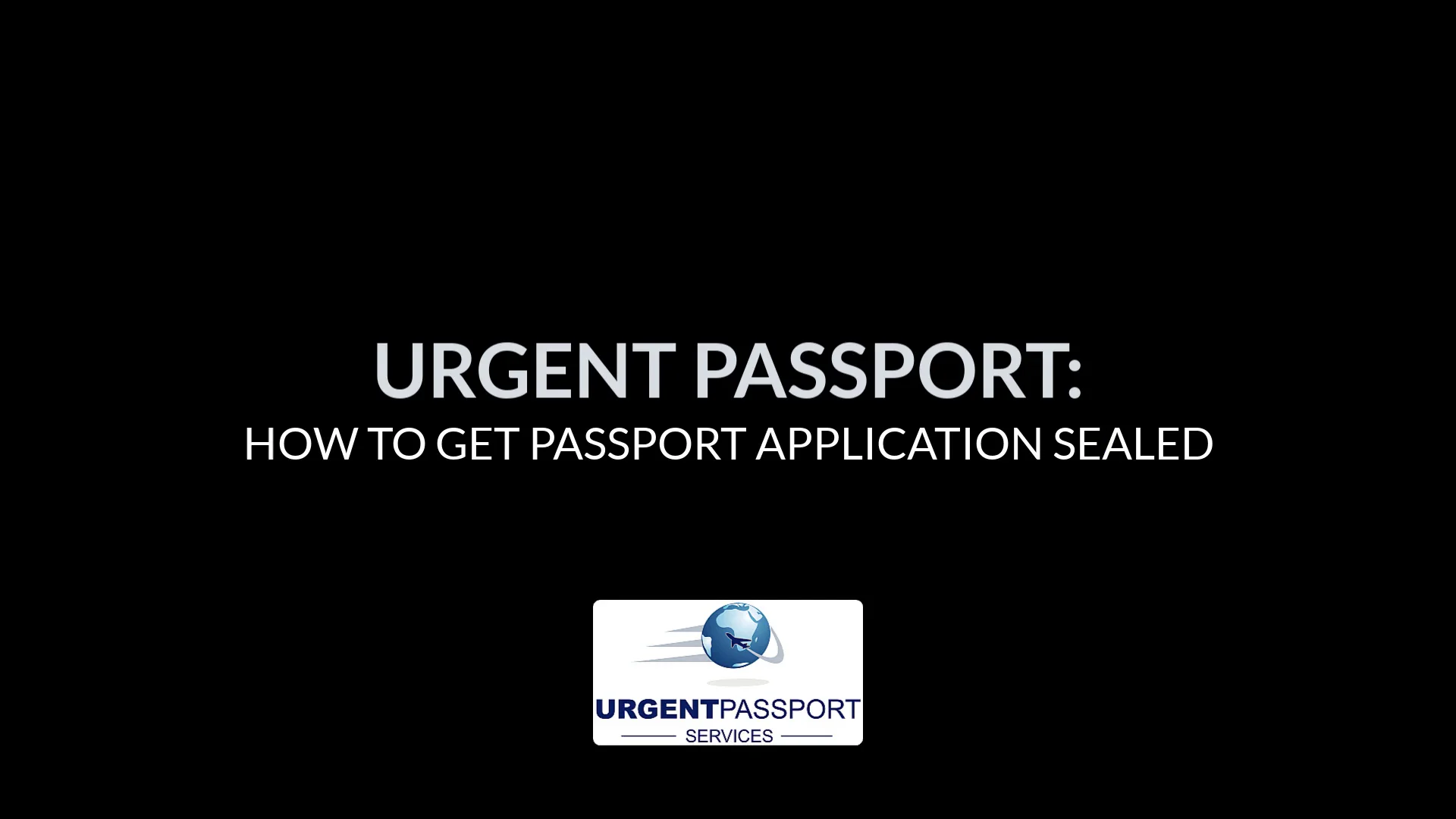 how to get an urgent passport