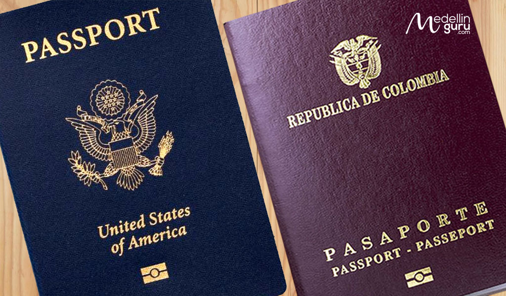 how to get colombian passport in usa