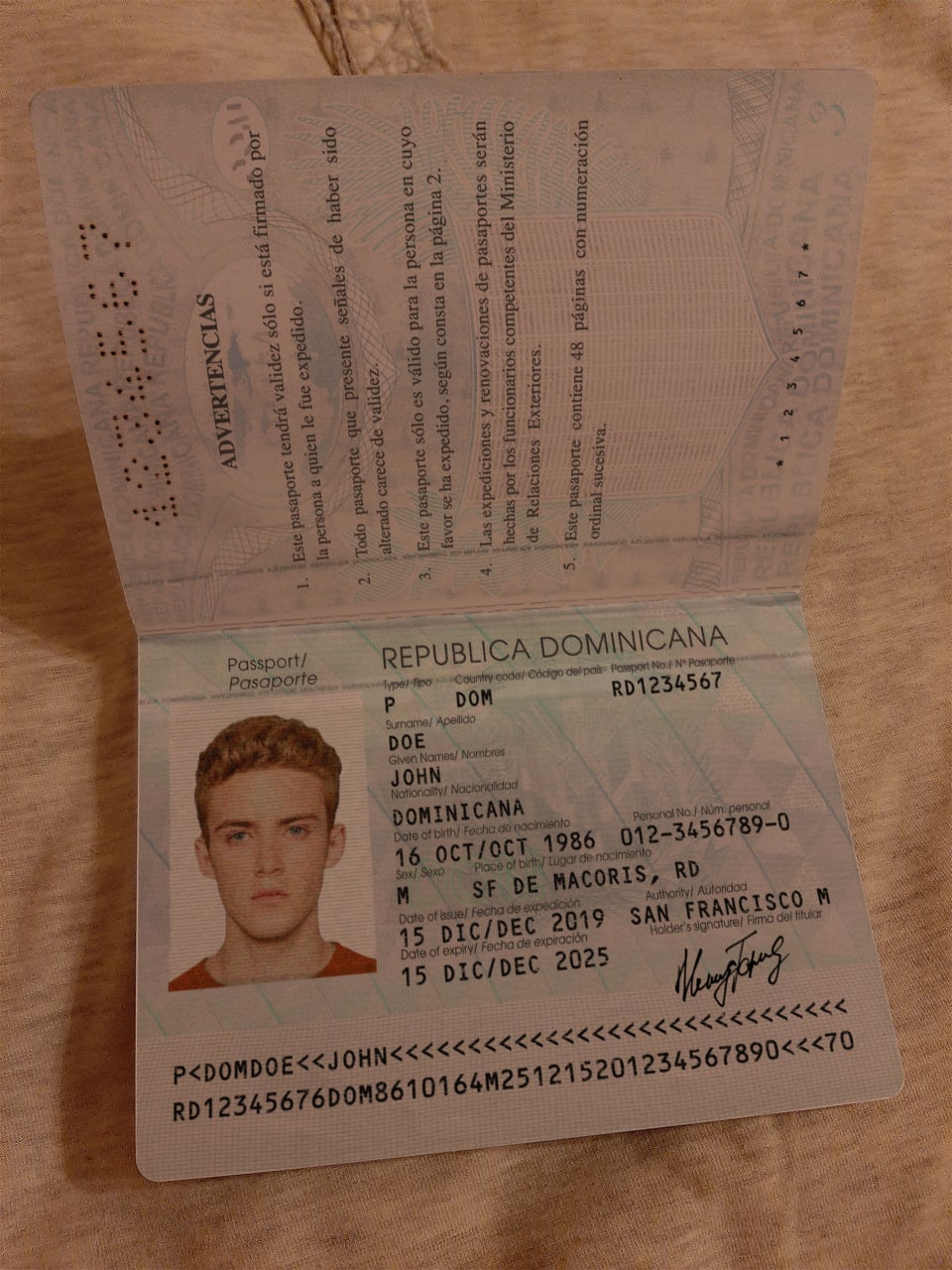 how to get dominican republic passport