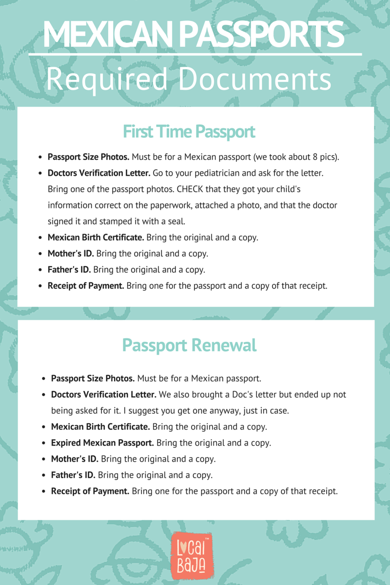 how to get my mexican passport