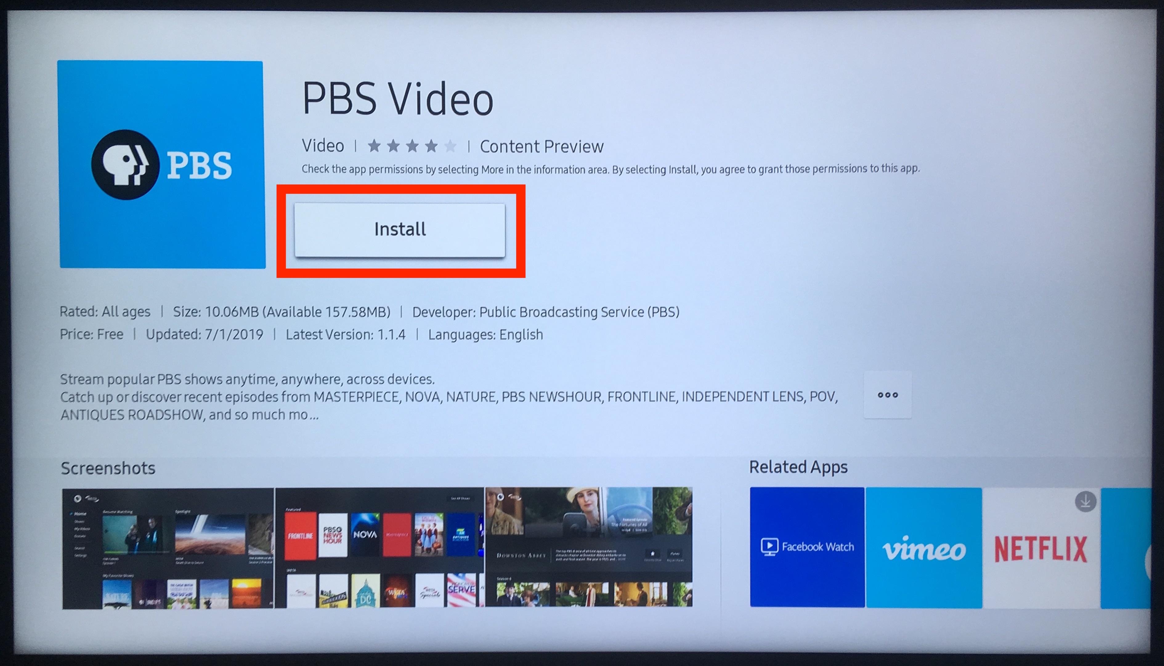 how to get pbs passport on smart tv