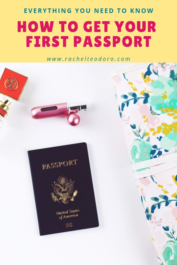 how to get your first passport