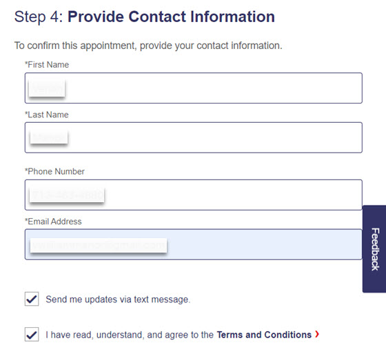 how to make an appointment for a passport