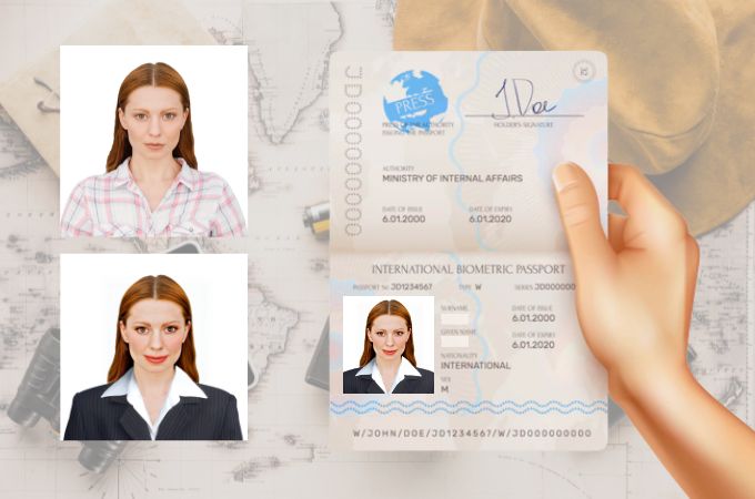 how to make passport photo