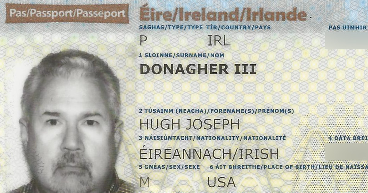 how to obtain an irish passport