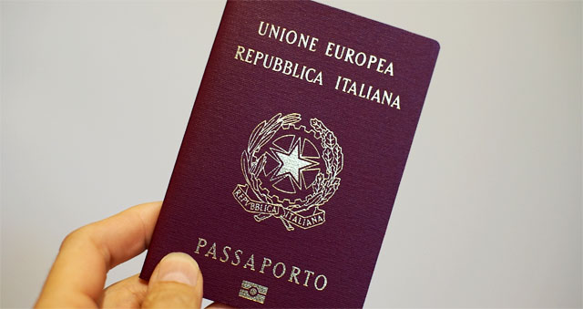 how to obtain an italian passport