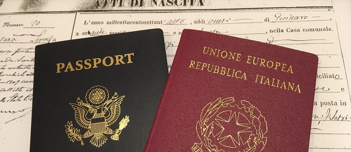 how to obtain an italian passport