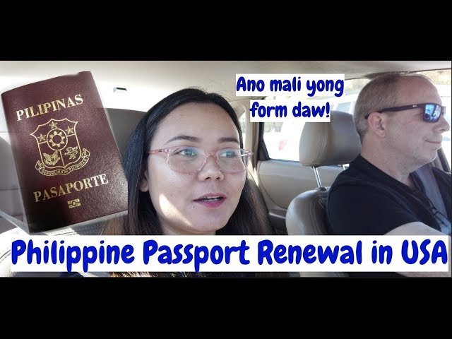 how to renew a passport in the philippines