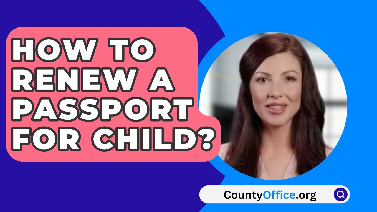 how to renew kids passport