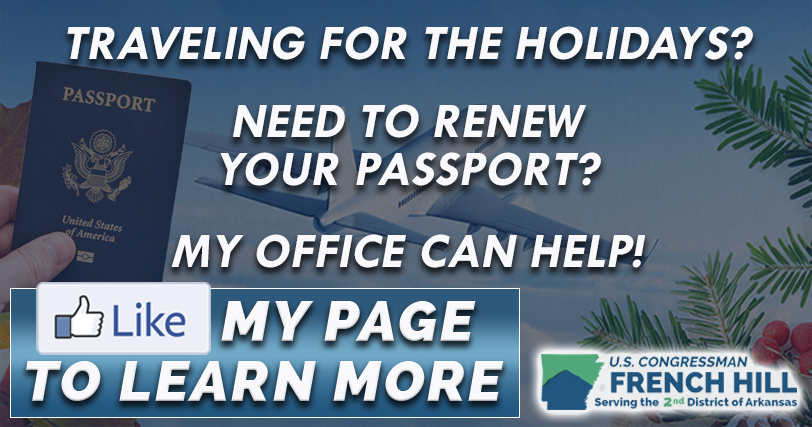 how to renew passport in arkansas