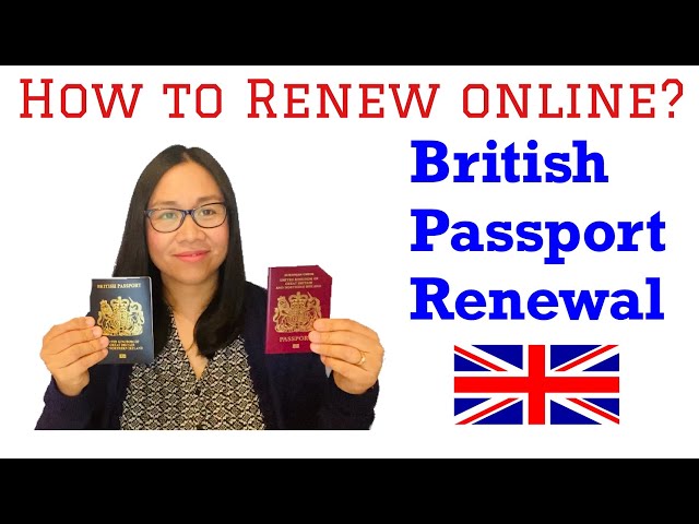 how to renew passports online