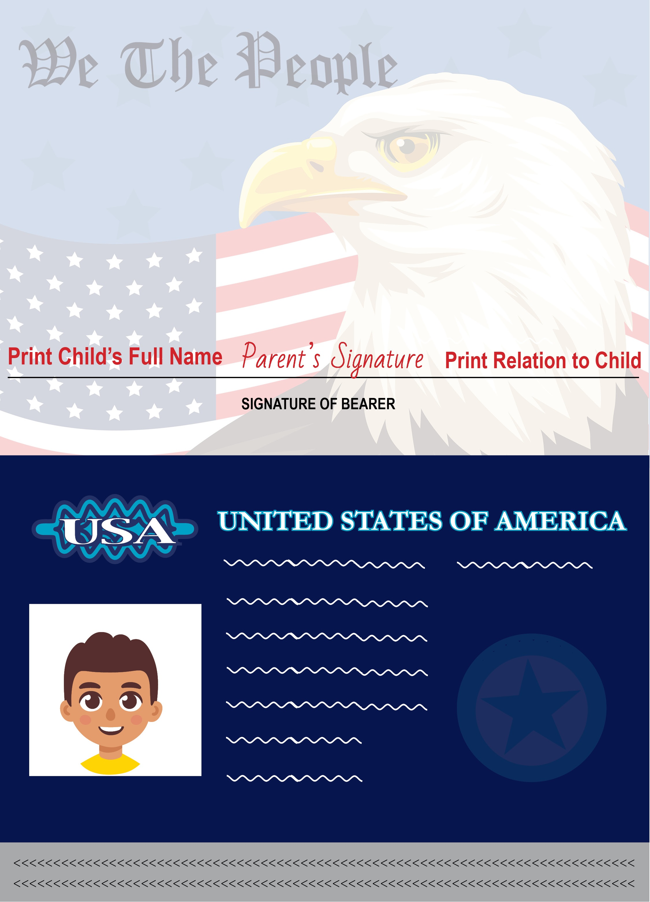 how to renew us passport for minor