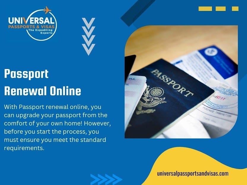 how to renewal of passport online