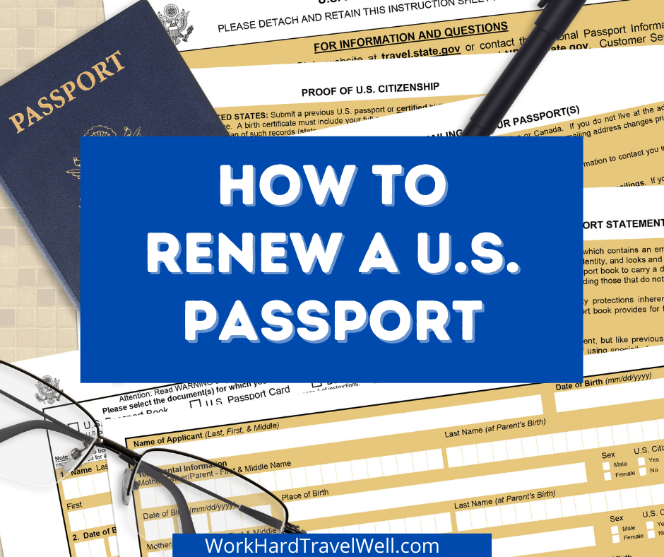 how to renue passport