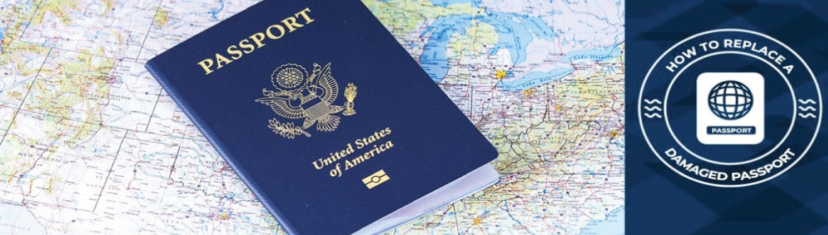 how to replace damaged passport