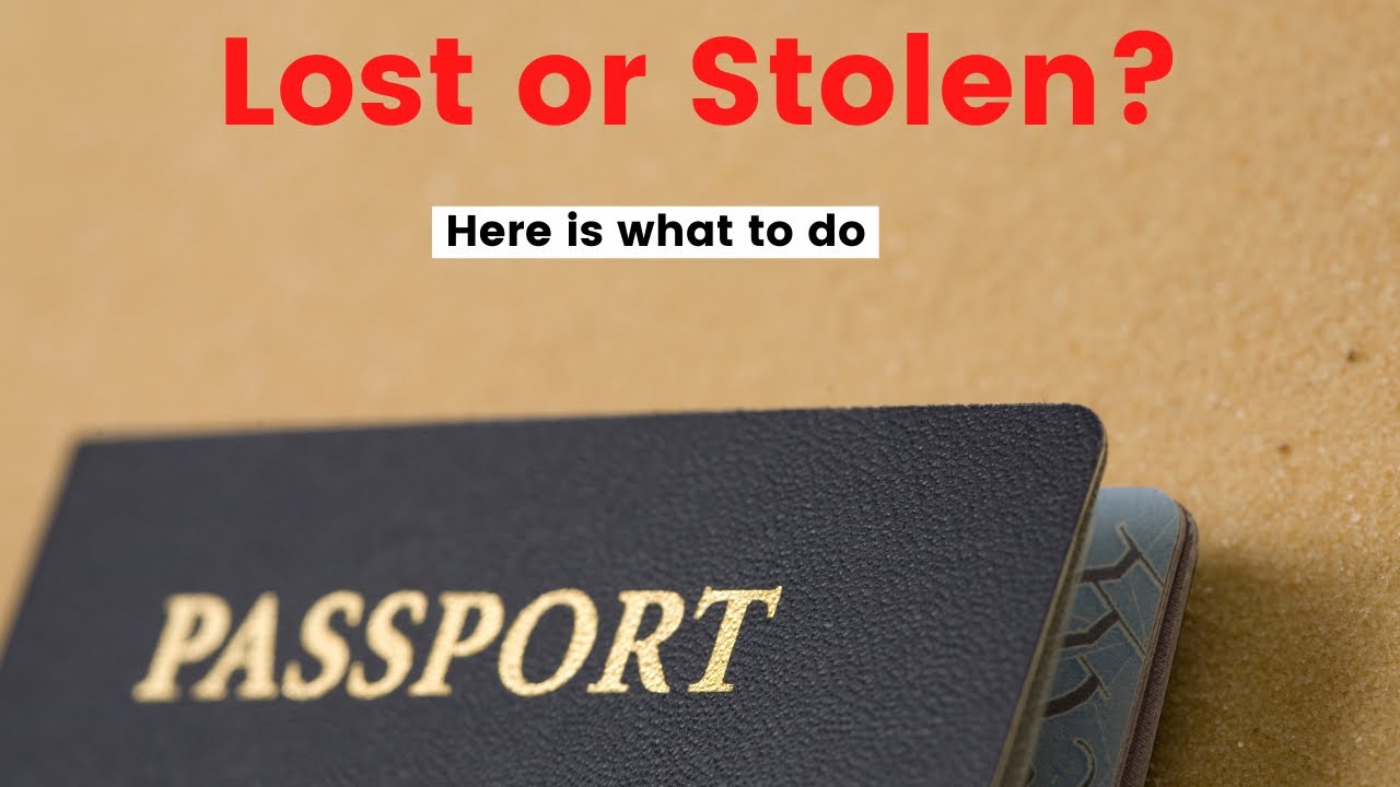 how to report stolen passport