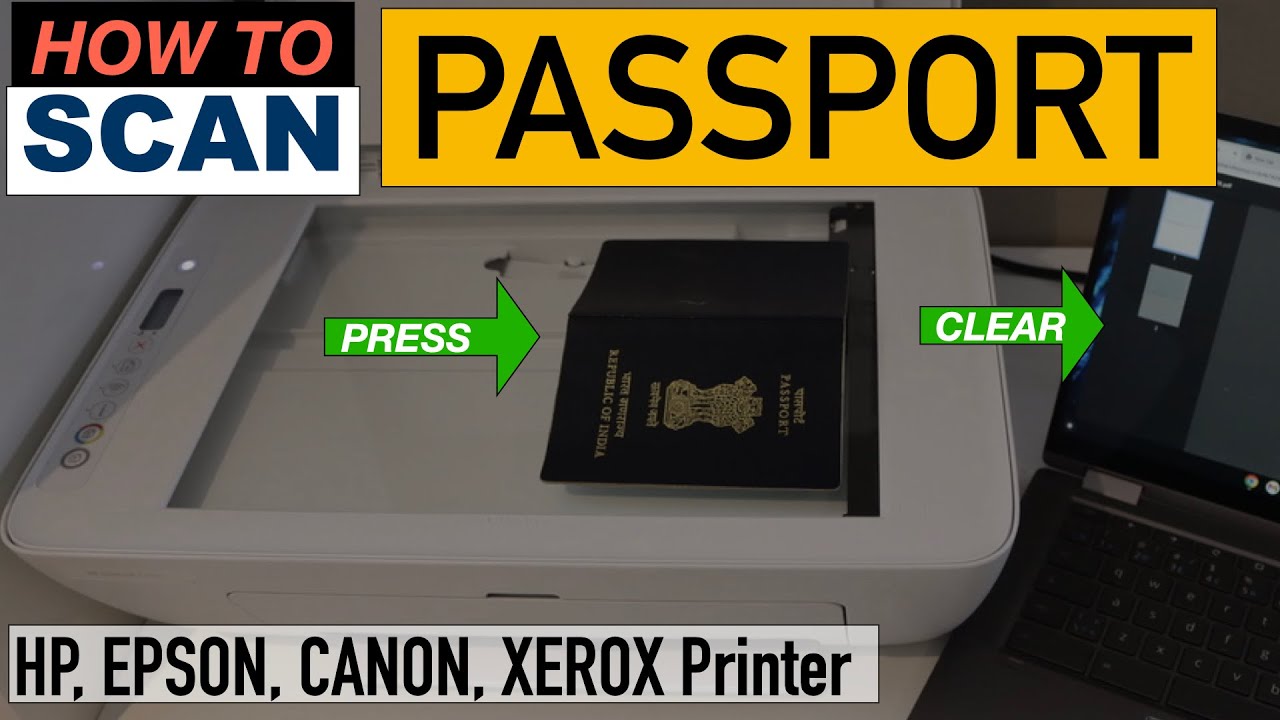 how to scan a passport photo