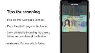 how to scan a passport