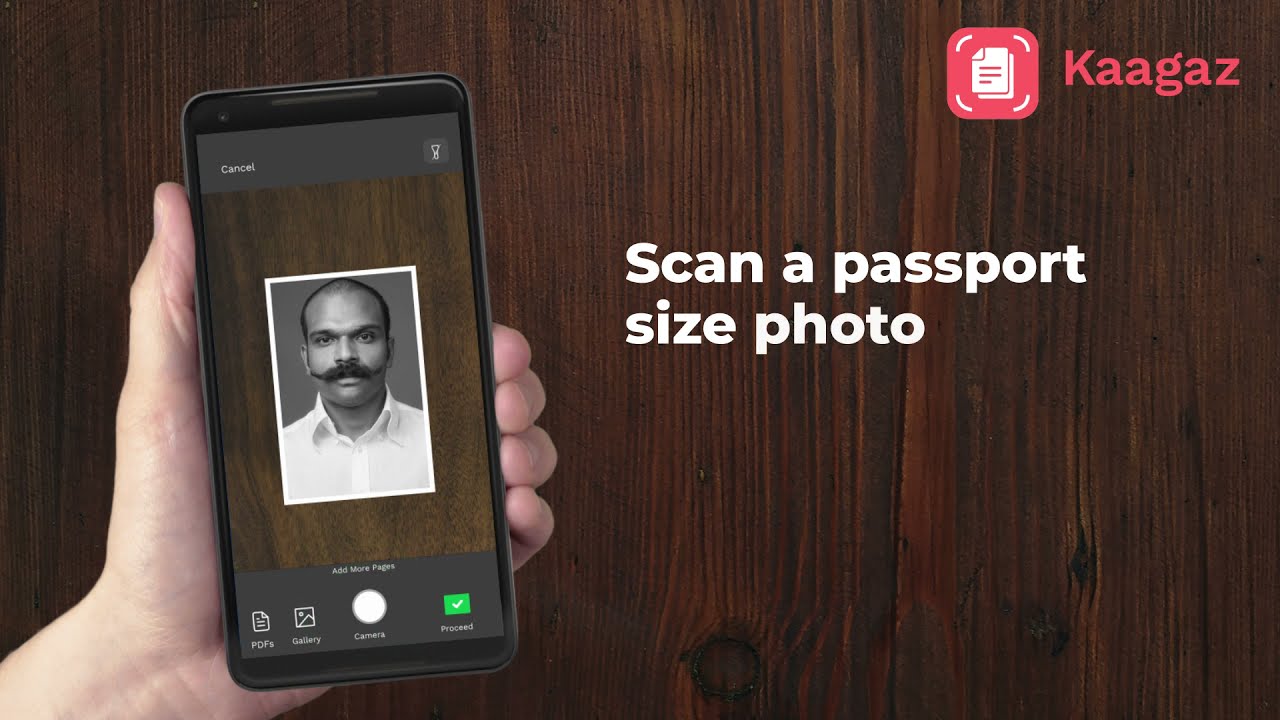 how to scan passport on iphone