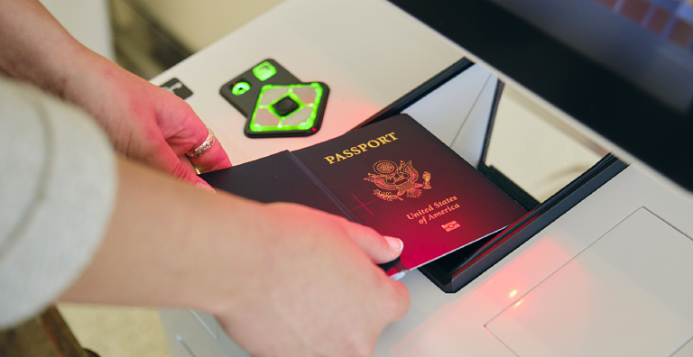 how to scan passport