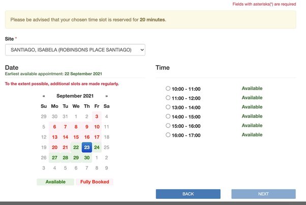 how to schedule an appointment for a passport