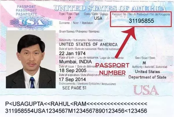 how to search passport number