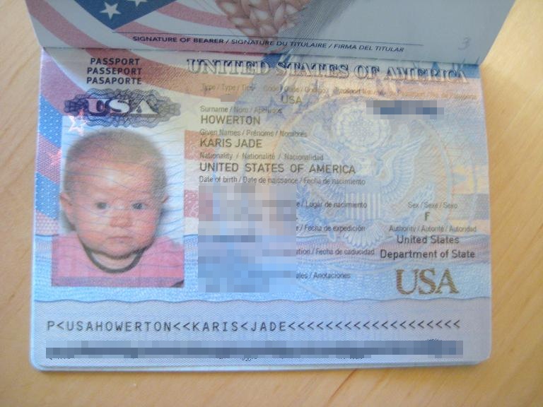 how to sign passport for minor