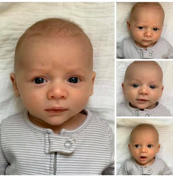 how to take a passport photo for a newborn