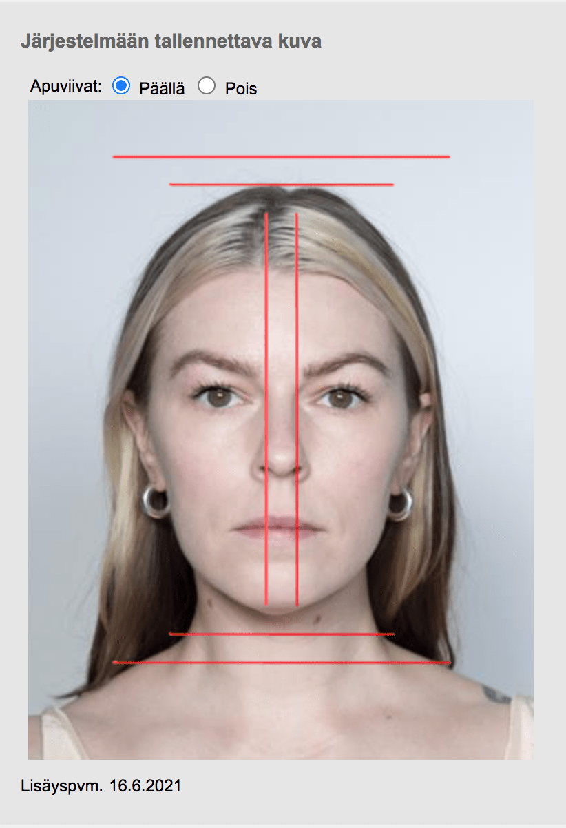 how to take a passport size photo on iphone