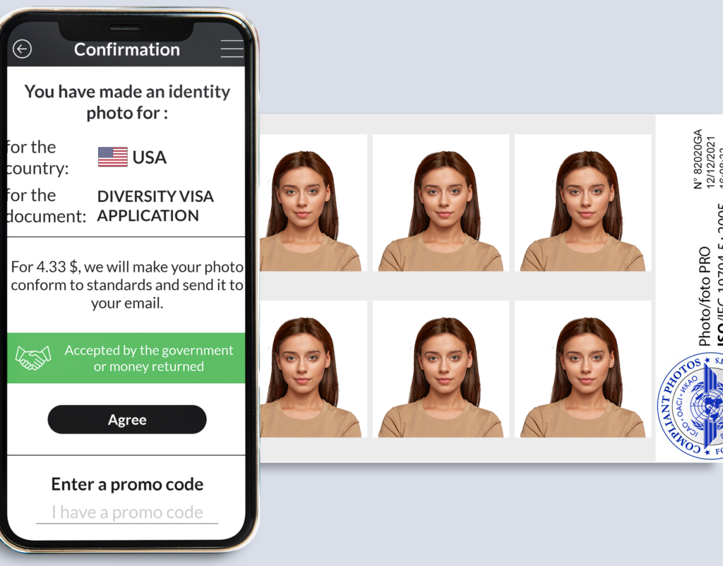 how to take passport photos at home