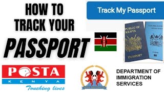 how to track your passport application