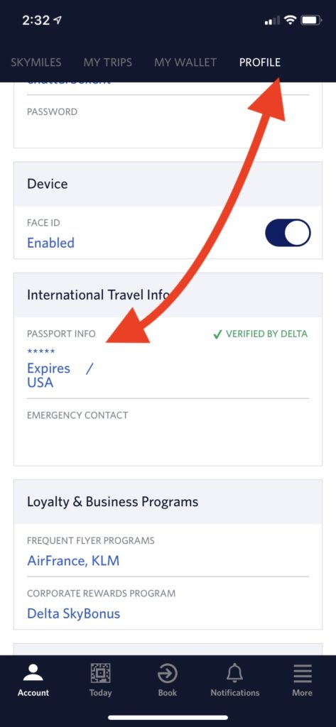 how to update global entry with new passport