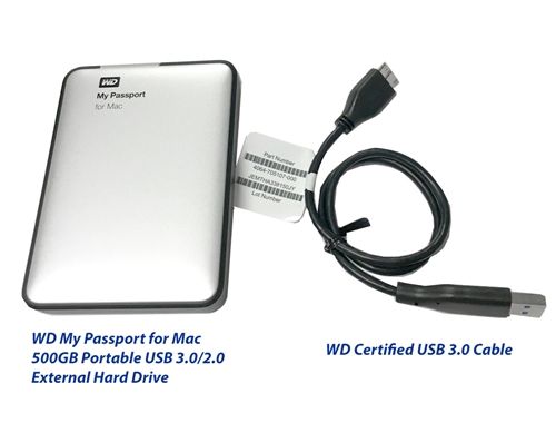 how to use the wd my passport for mac