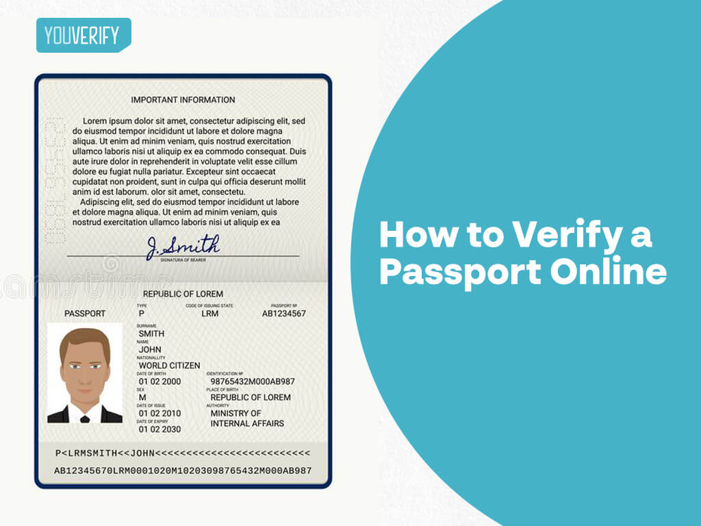 how to verify a passport is valid