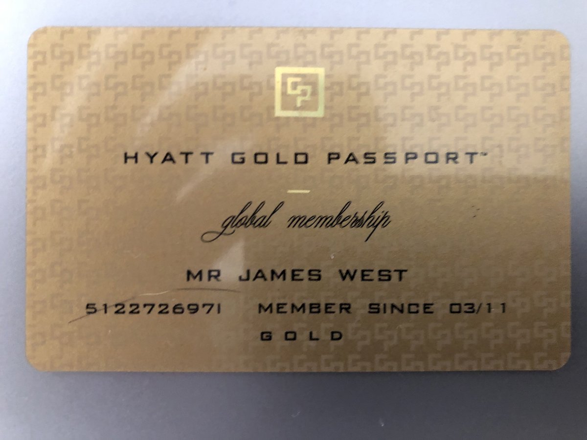 hyatt gold passport number vs member number