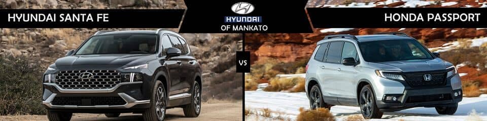 hyundai santa fe vs honda passport