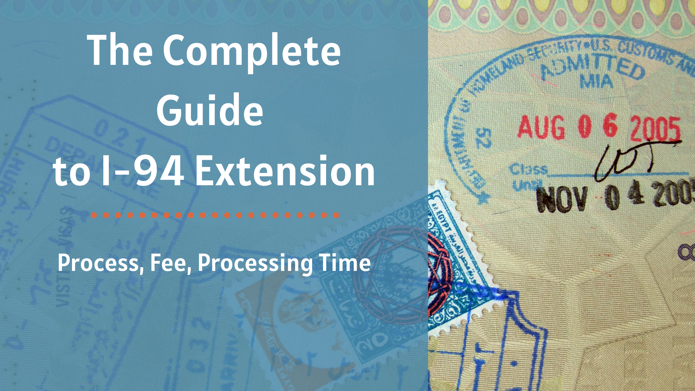 i94 extension after passport renewal
