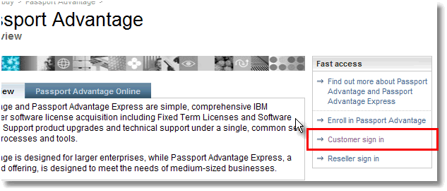 ibm passport advantage login