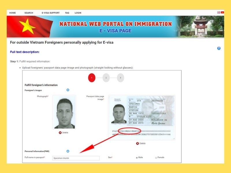 icao line passport