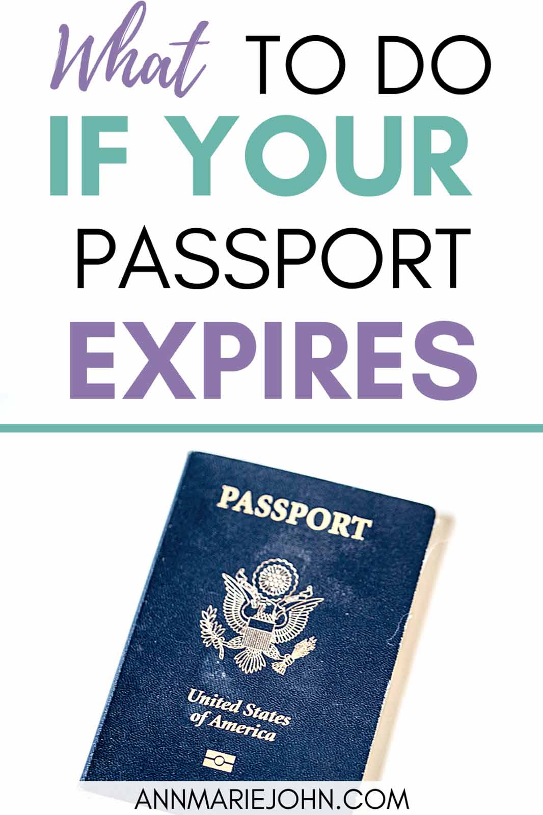 if passport expired what to do