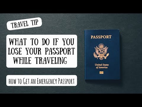 if you lose your passport