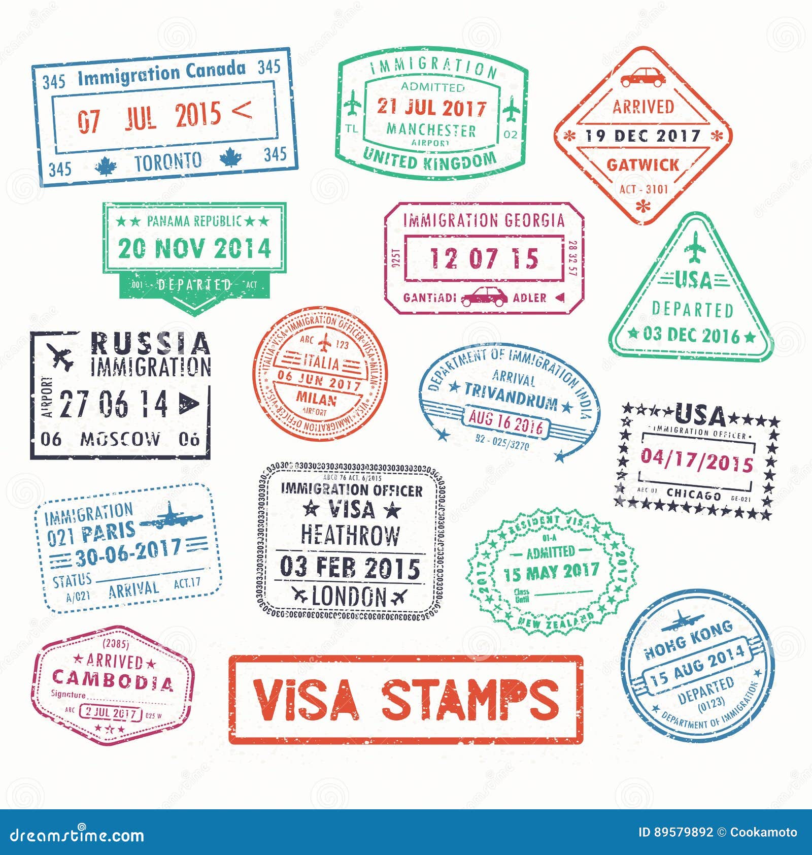 immigration stamp passport