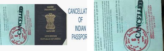 india passport cancellation