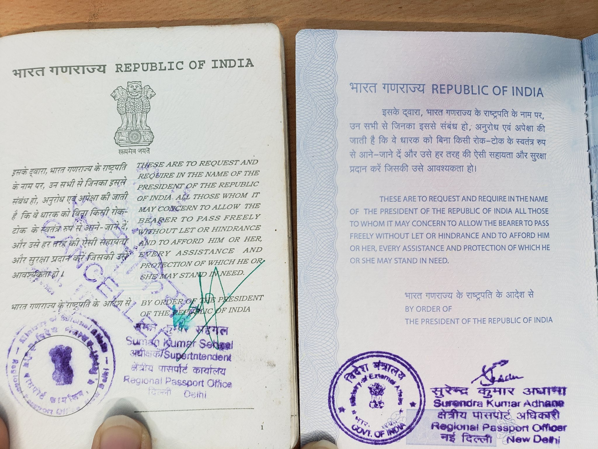 india passport cancellation