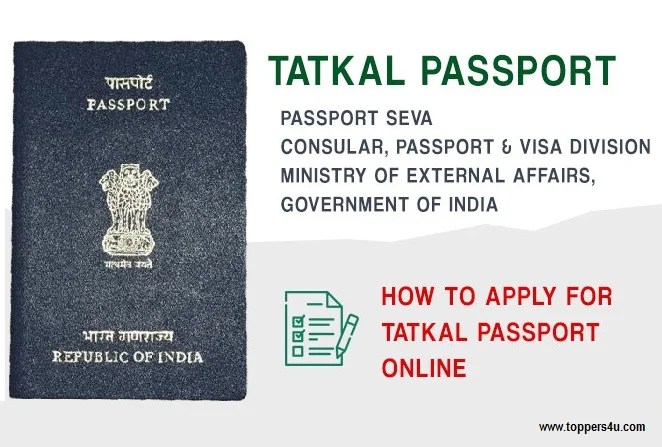 india passport tatkal fees