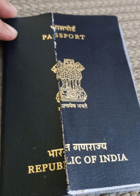 indian passport lost in india