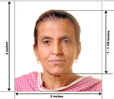 indian passport photo specs