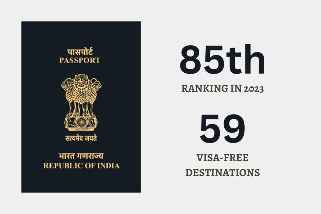 indian passport rank 2023